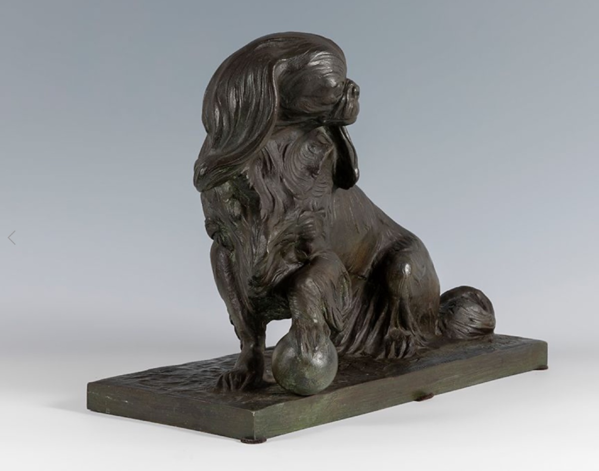 Pekingese Frans Jochems Bronze-photo-3