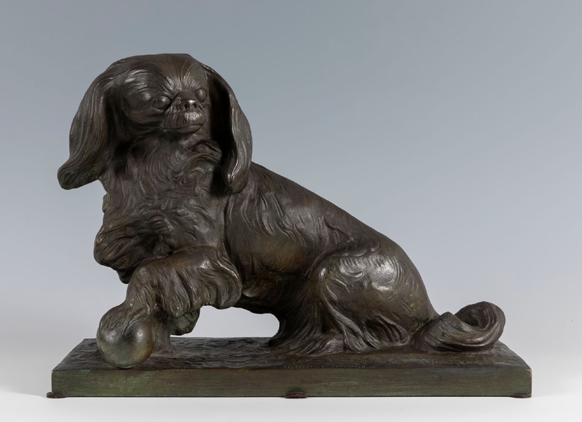 Le Pekinois Frans Jochems bronze