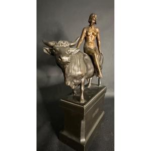 Bronze Europe By Oskar Gladenbeek Germany 