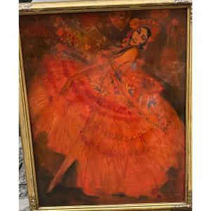 The Beautiful Spanish Dancer Karel Van Belle 1928
