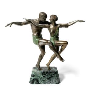 The Dancers Pierre Lefaguays French Sculptor 