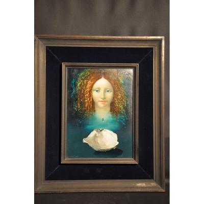 Michaël Doré, The Jewellery Box, Oil On Canvas