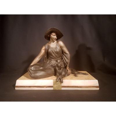 Artistic Bronze, Art Deco - J. Dalson