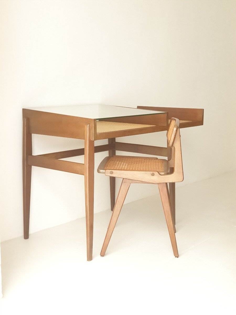 Michel Ducaroy  Desk 1950 20th Century Design  Roger Landault