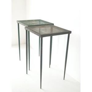 Mathieu Mategot Side Tables 