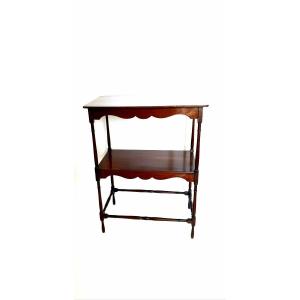 Double Top Mahogany Console English Furniture