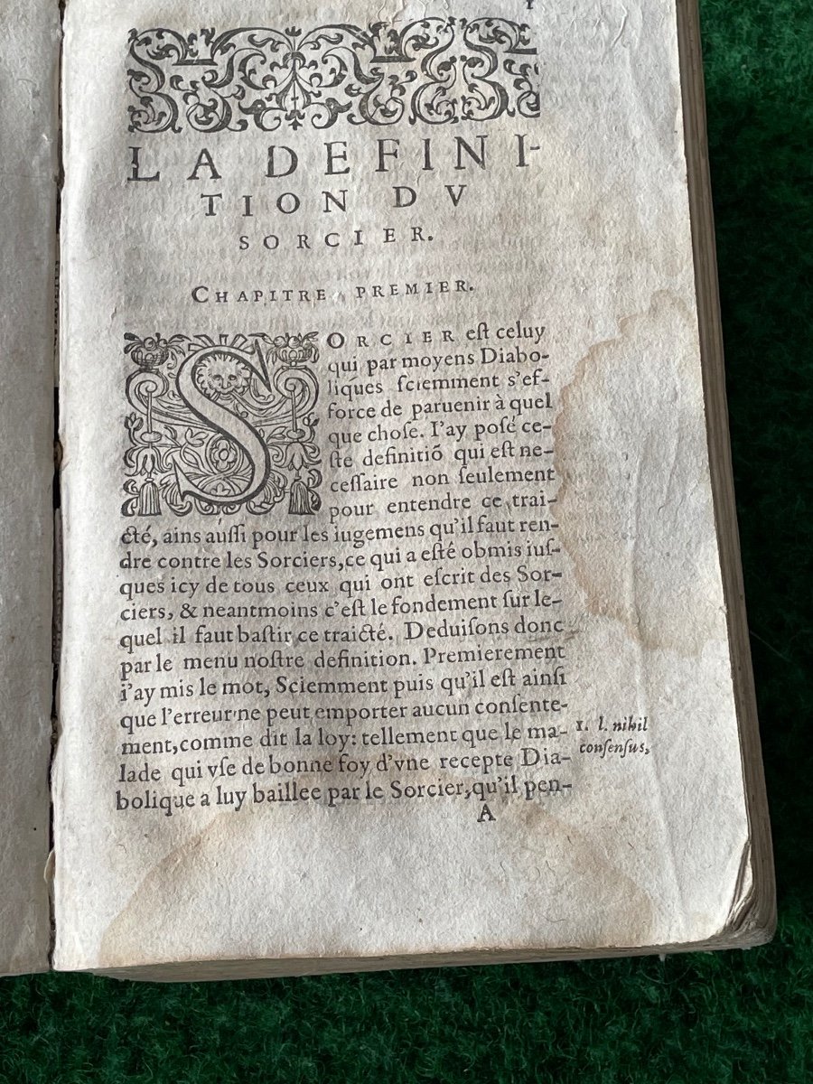 De  La  Démonomanie   Des  Sorciers    Bodin   Jean   Lyon  1593 -photo-3
