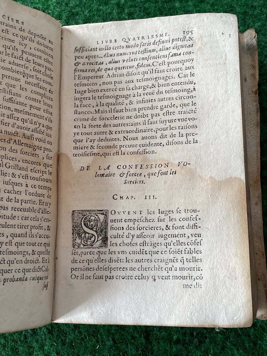 De  La  Démonomanie   Des  Sorciers    Bodin   Jean   Lyon  1593 -photo-4