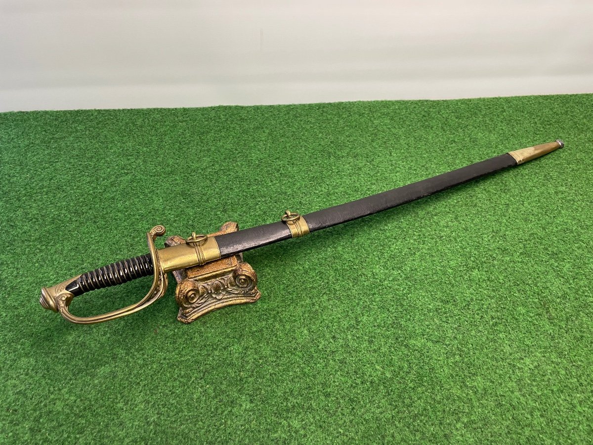 Infantry Officer's Saber Model 1845 Signed Lepage 19th-photo-2