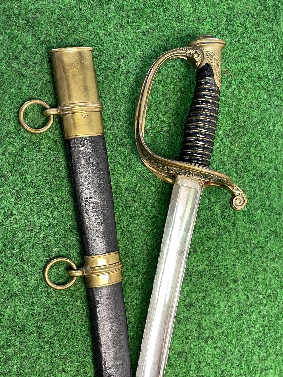 Infantry Officer's Saber Model 1845 Signed Lepage 19th-photo-5