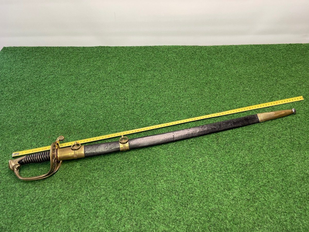 Infantry Officer's Saber Model 1845 Signed Lepage 19th-photo-7