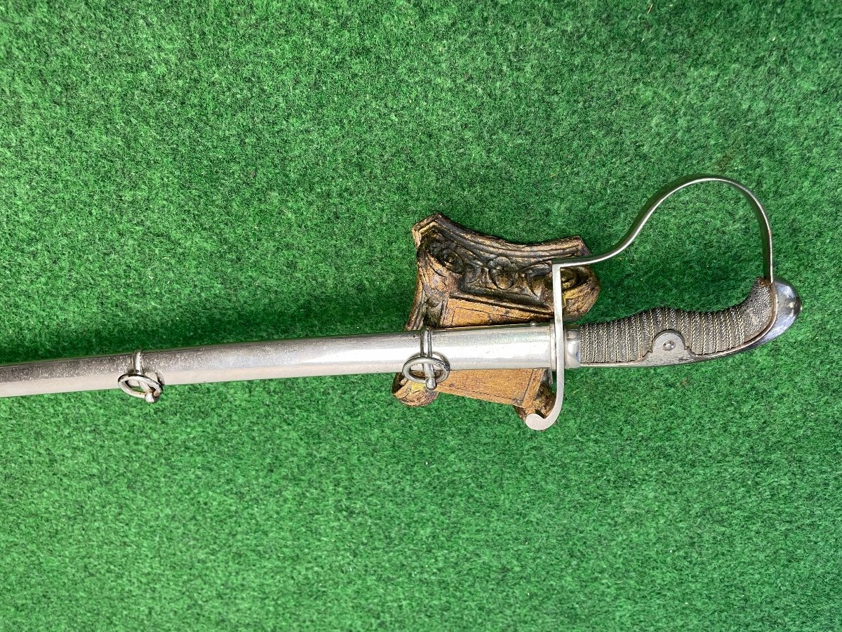 Bavarian Cavalry Officer's Saber Model 1855 19th-photo-8