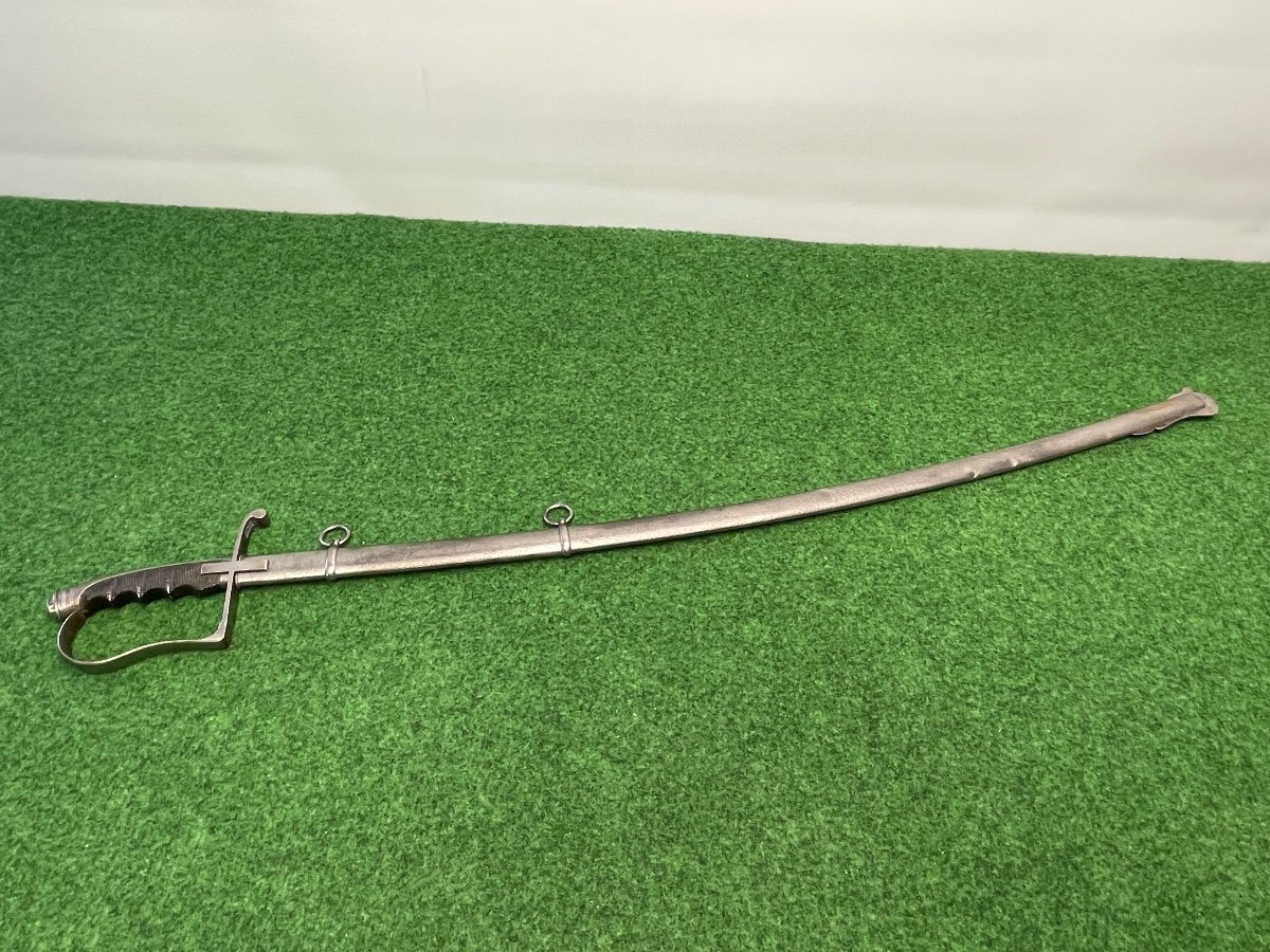 Italian Cavalry Officer's Saber Model 1855 19th-photo-3