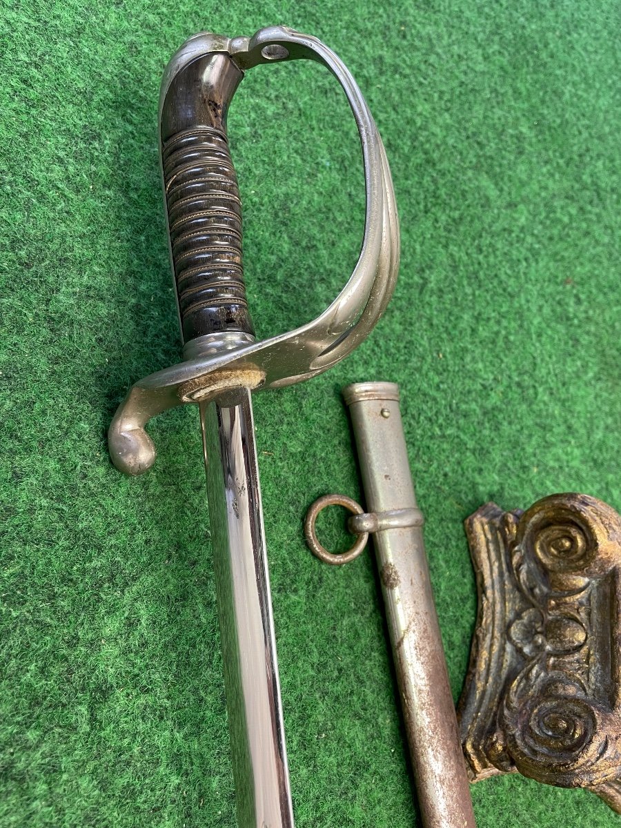 French Cavalry Officer's Saber Model 1882 19th-photo-3