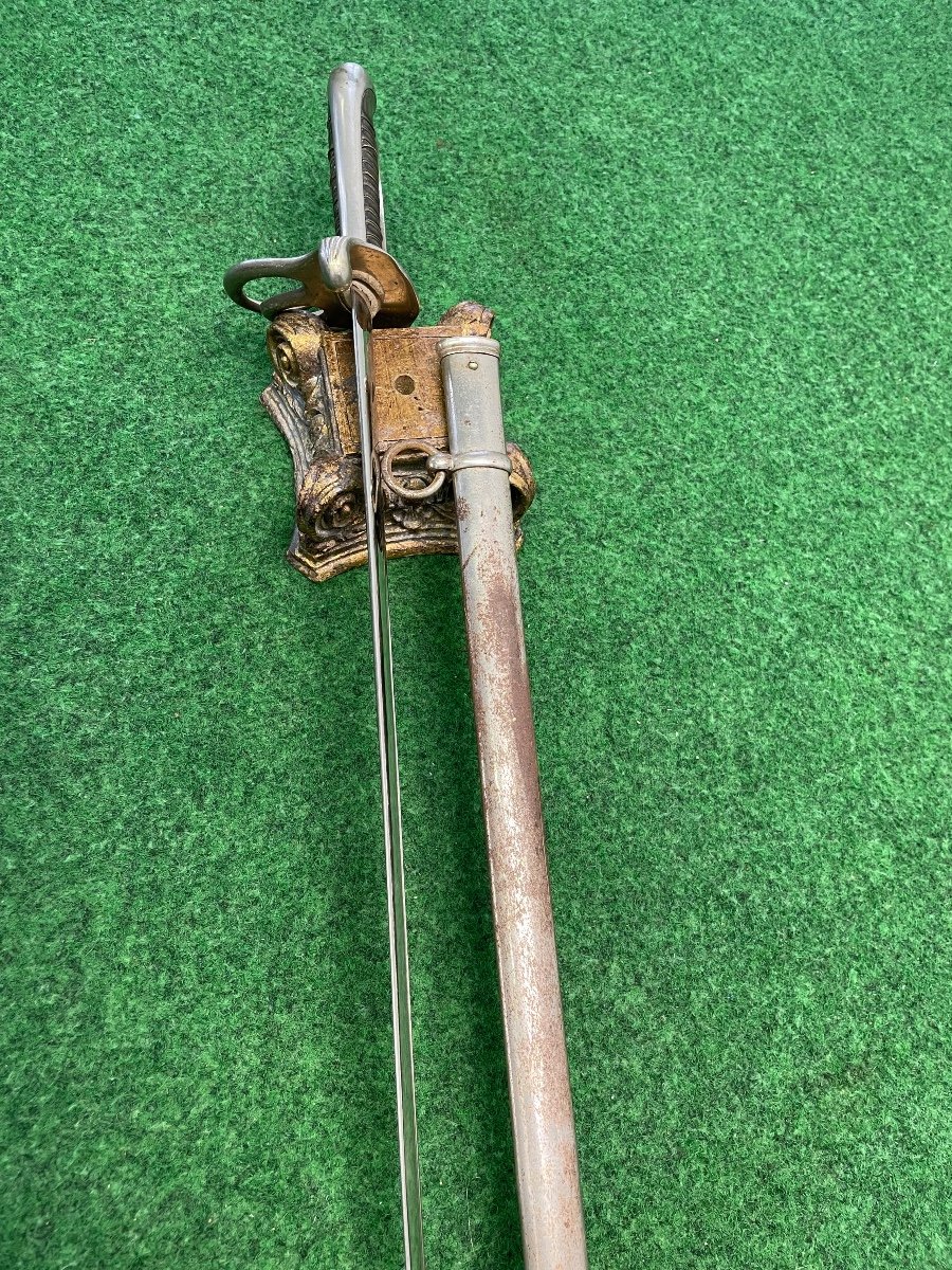 French Cavalry Officer's Saber Model 1882 19th-photo-5