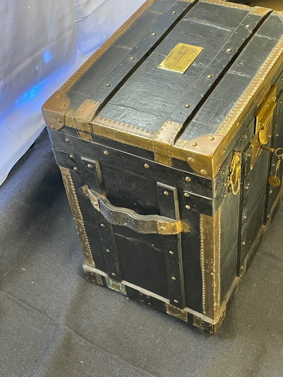 “poultry” Trunk Of General Sarrail Commander-in-chief Of The Allied Armies Of The East -photo-2