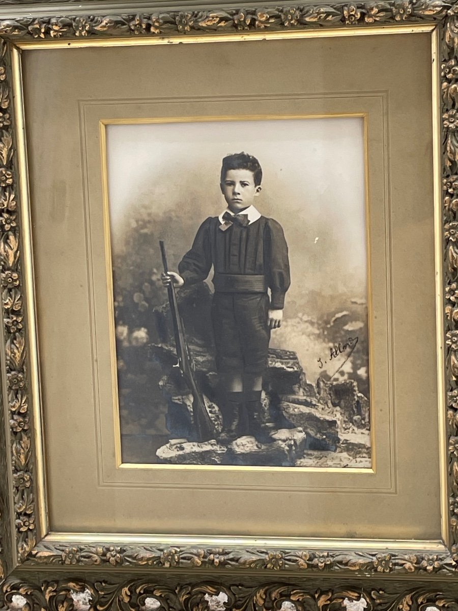  Photograph Of A Schoolboy From The City School Battalions Of Troyes 1880-photo-2