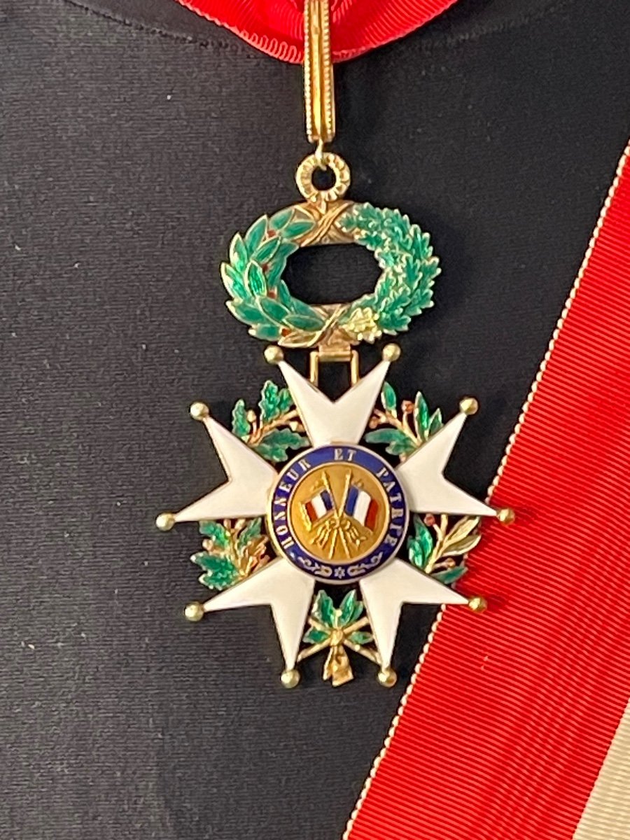 Croix  De  Commandeur  De  La  Légion  d'Honneur   III ème République  -photo-4