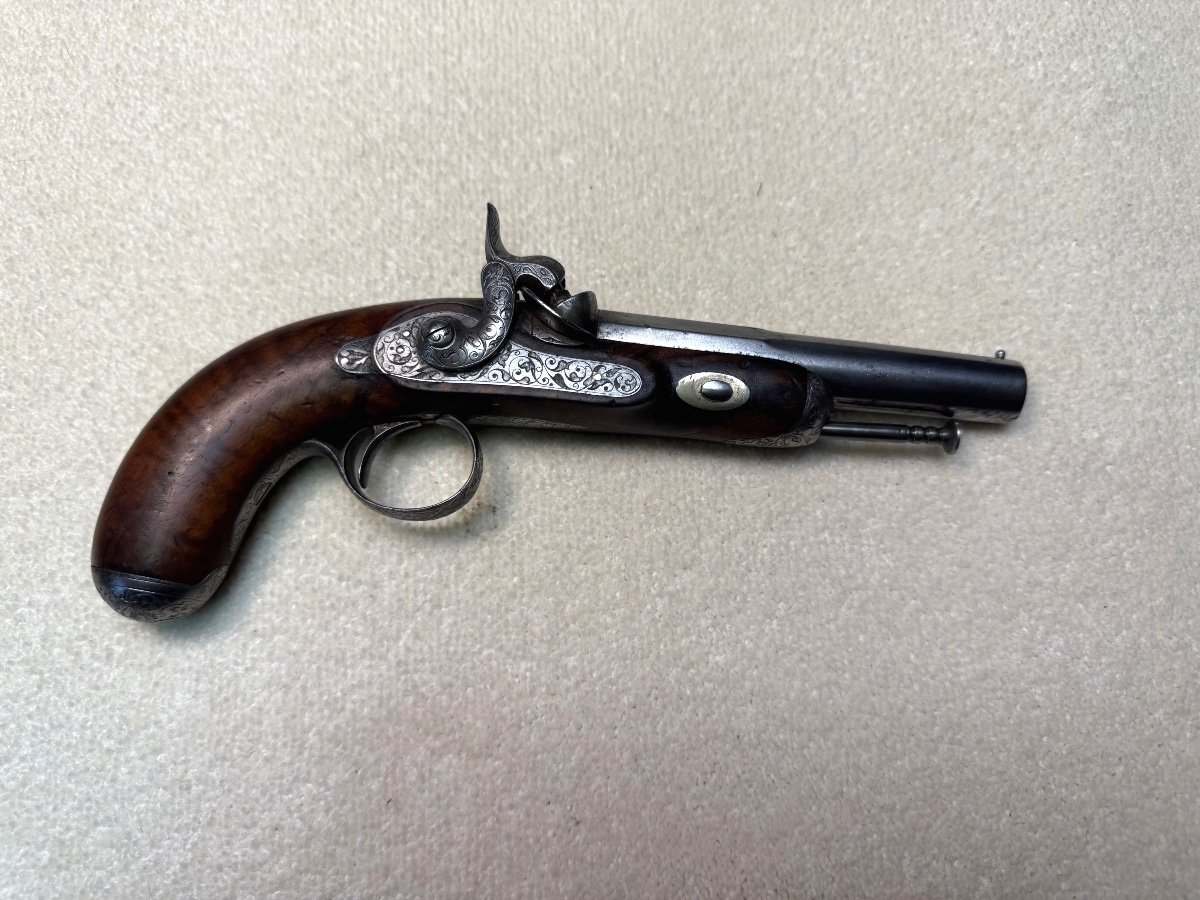 Louis Philippe 19th Century Percussion Pistol 