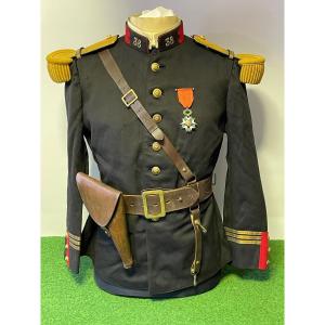 Infantry Officer's Jacket Model 1893 In Ww 1 Situation