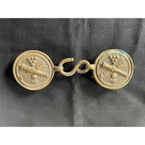 First Empire Artillery Officer's Belt Buckle Product From Excavation 1813
