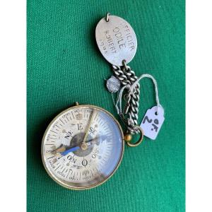 Compass And Officer's Plate Ww 1 XXth. No. 2