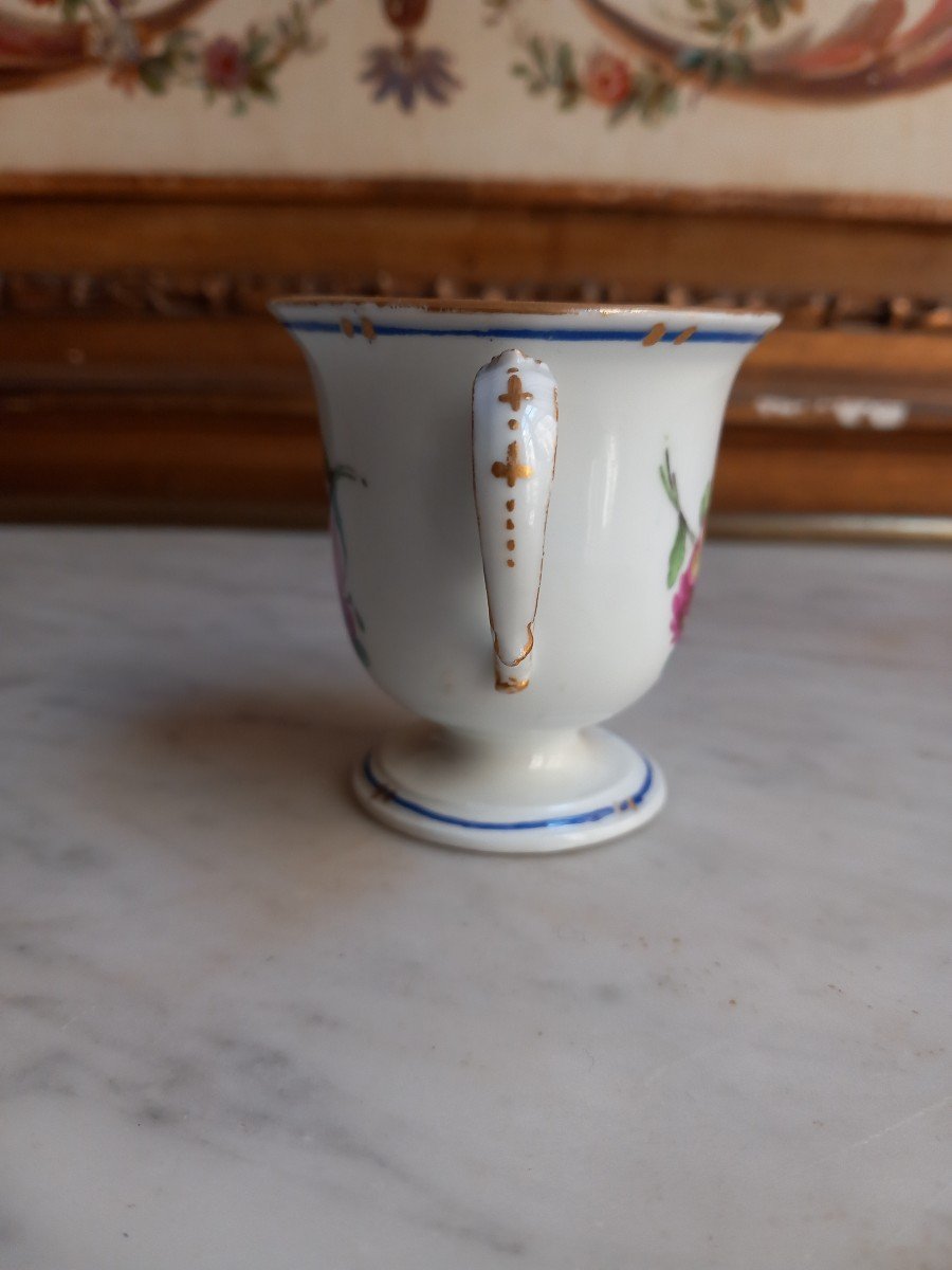 Sèvres - Porcelain Ice Cream Cup - Eighteenth Century-photo-4