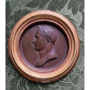 Grande Médaille Bronze Napoléon 1er Par Andrieu (1761-1812)