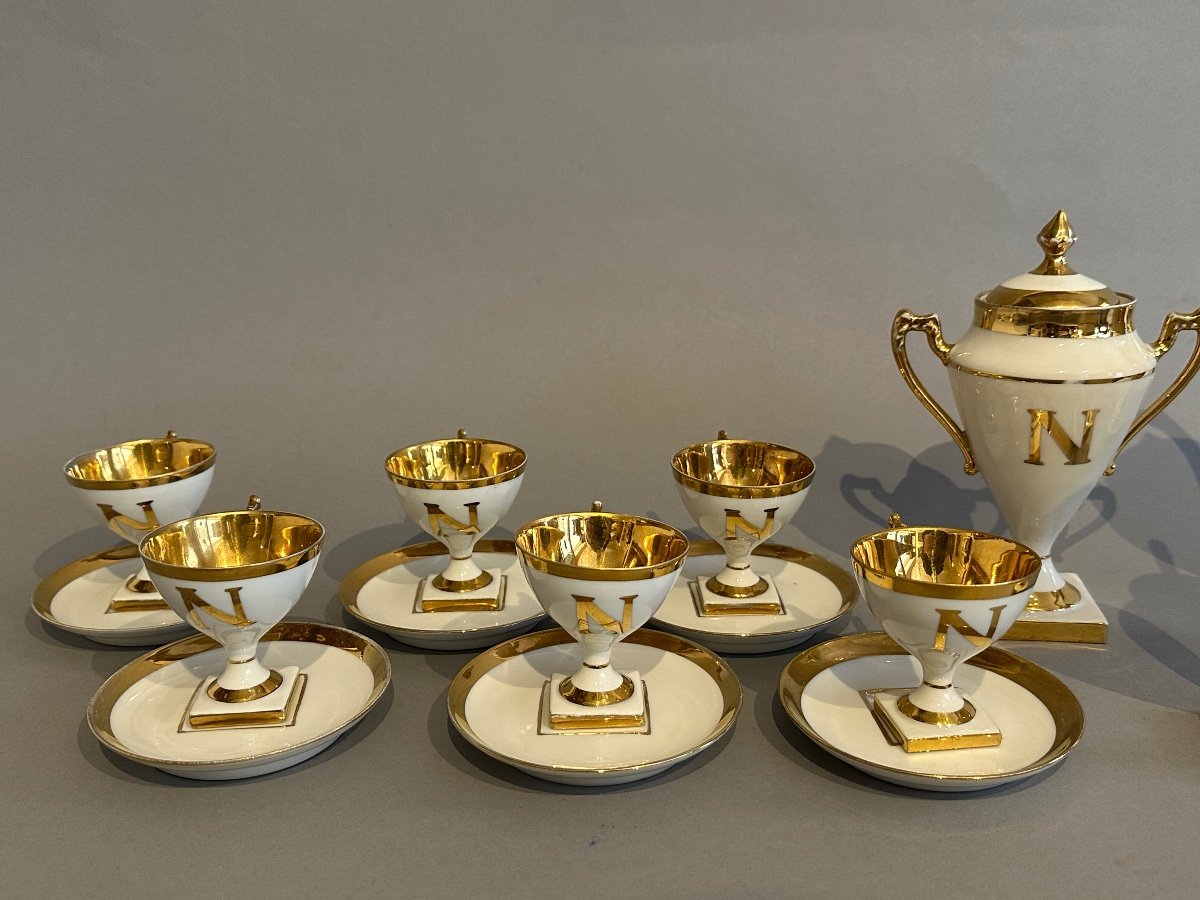 Sevres Porcelain Coffee Service -photo-3