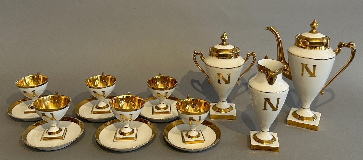 Sevres Porcelain Coffee Service 