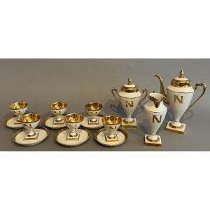 Sevres Porcelain Coffee Service 