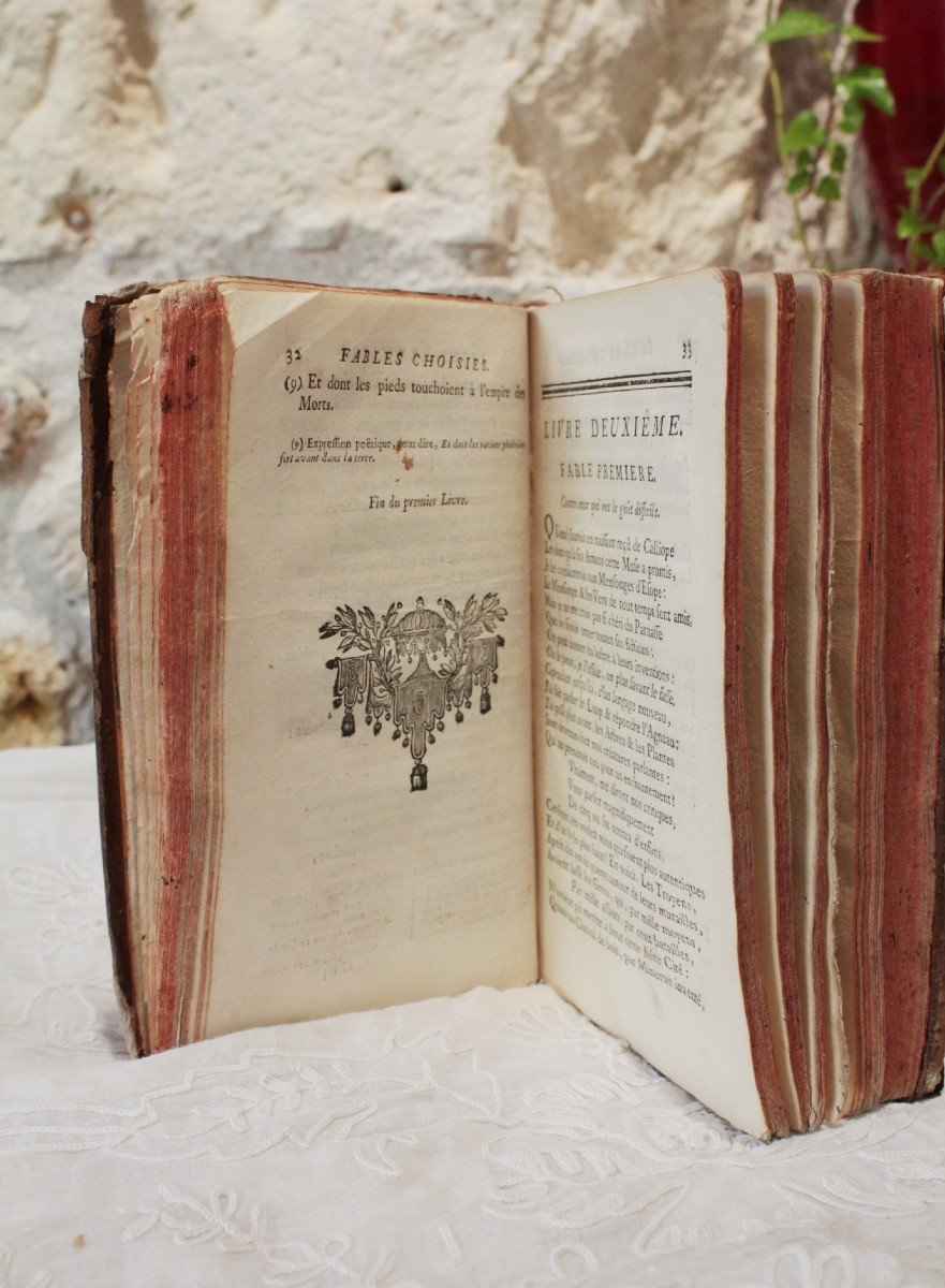 Livre Des Fables De La Fontaine édition De 1759-photo-6