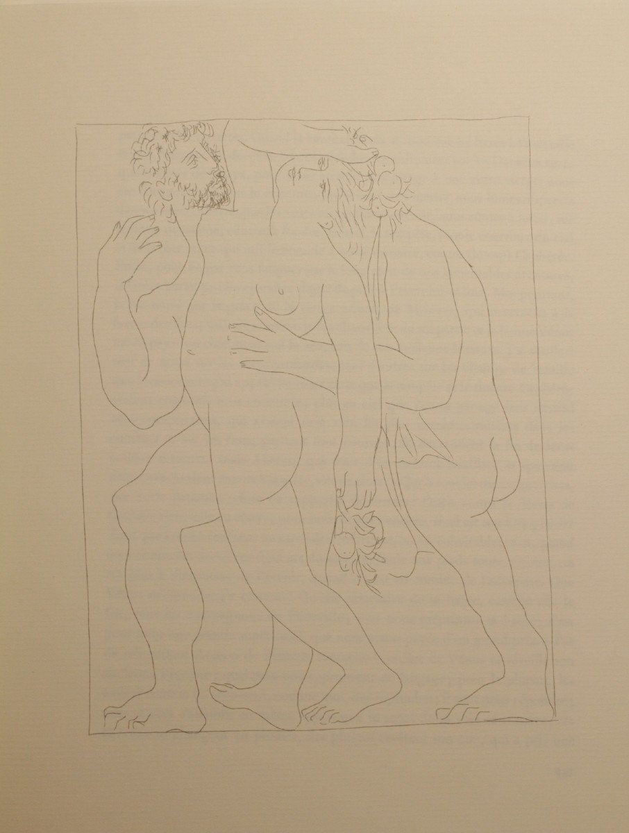 Livre 'les Métamorphoses d'Ovide' Illustrations Picasso éditions Skira-photo-3