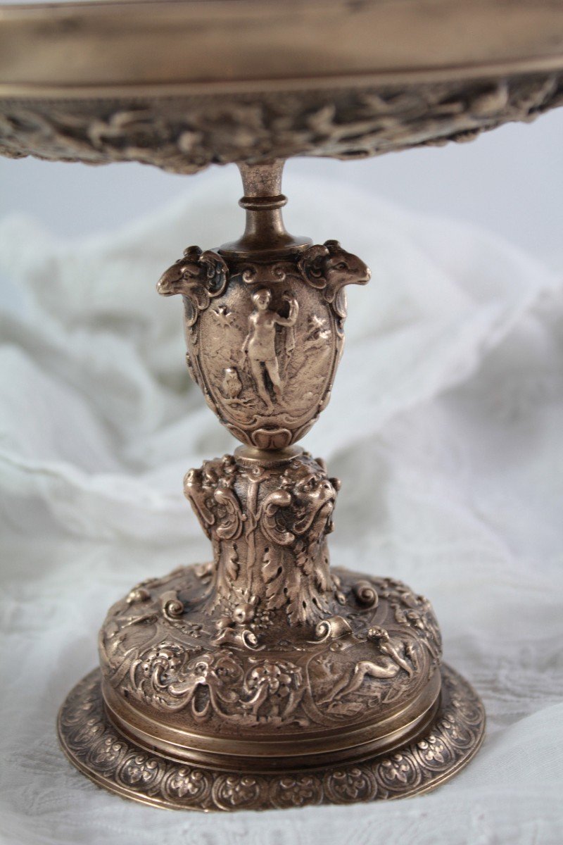 Coupe En Bronze d'Après Hans Jakob Bayr (1566-1628) époque Fin 19ème Siècle-photo-1