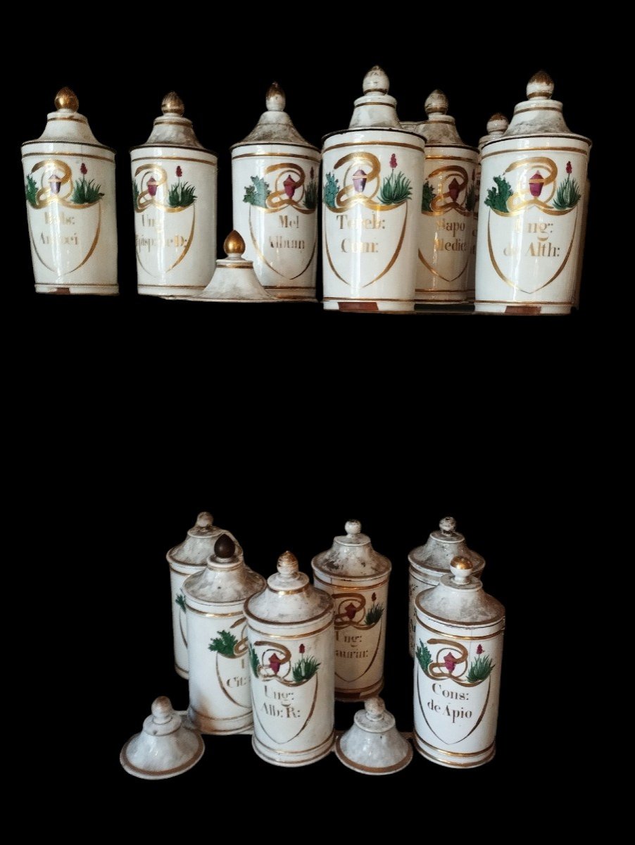 Empire Period Pharmacy Jars -photo-2