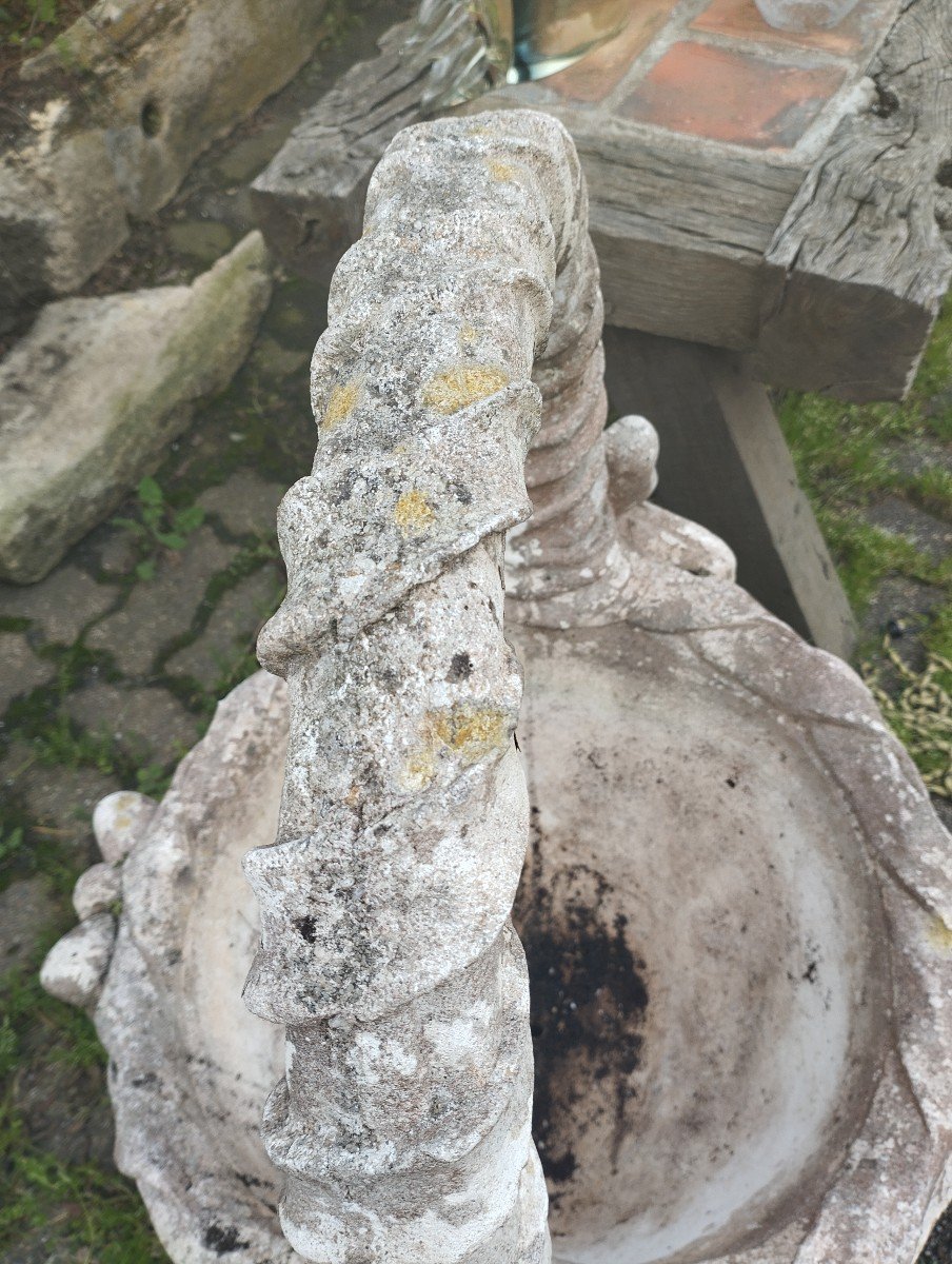 Jardinière en forme de panier tressé à nœud.-photo-2