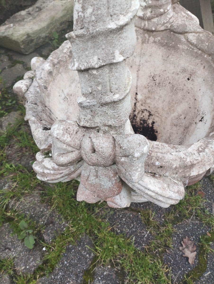 Jardinière en forme de panier tressé à nœud.-photo-1