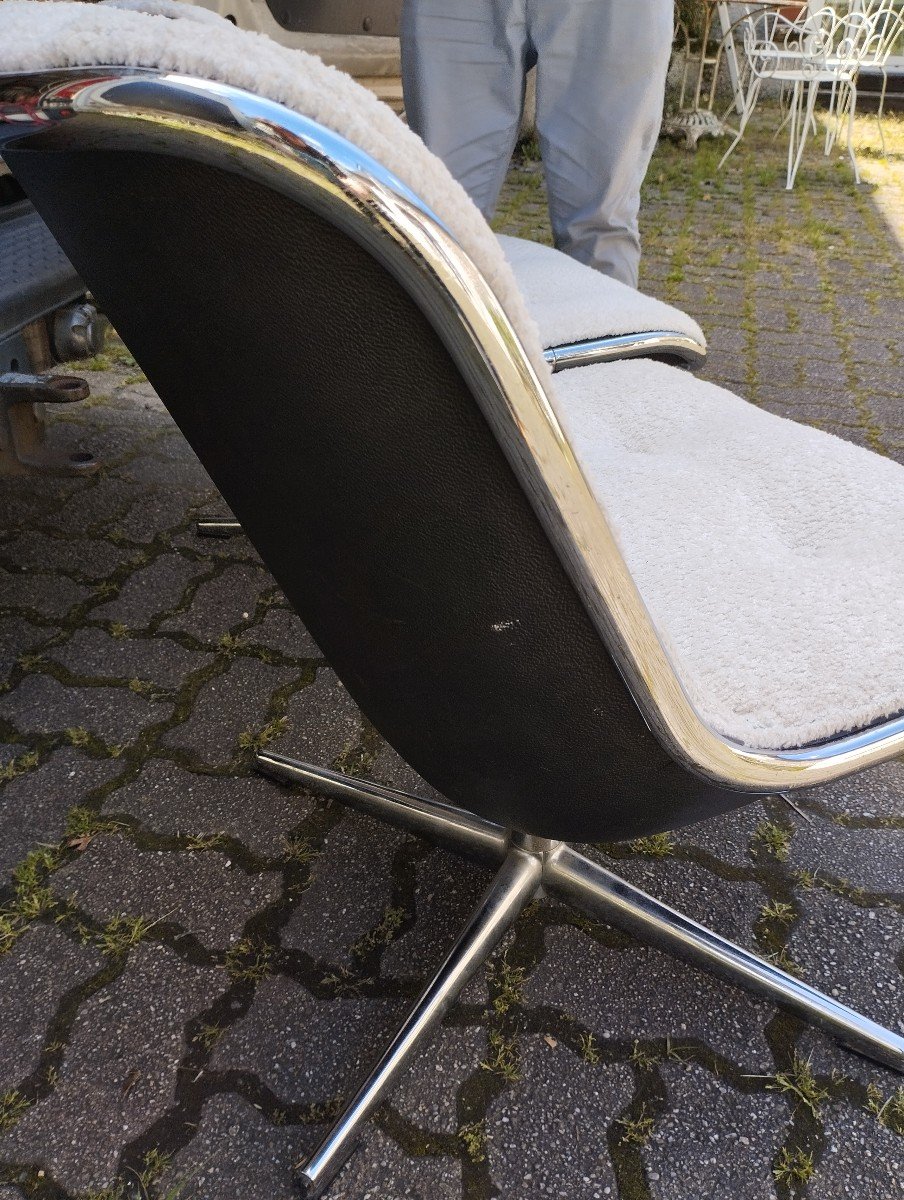 Paire De Fauteuils édition Knoll-photo-2