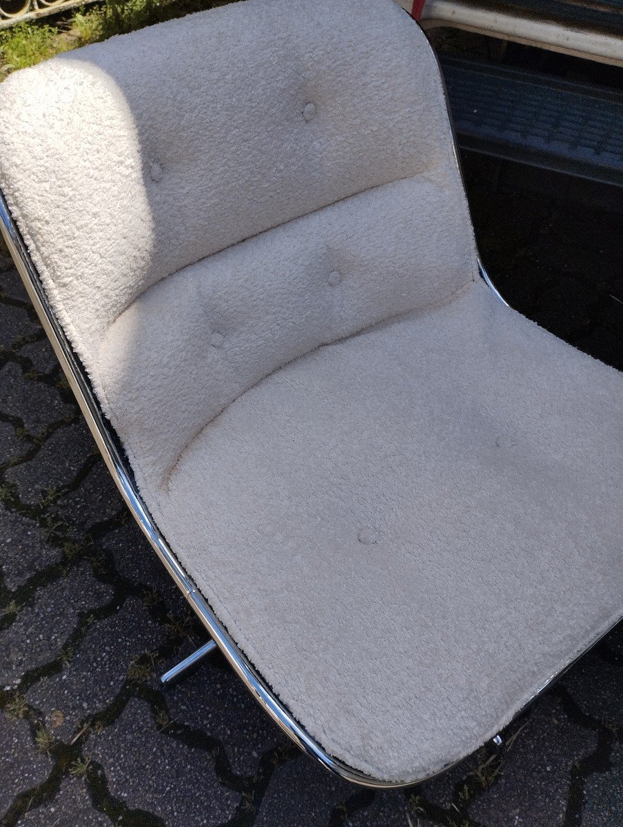 Paire De Fauteuils édition Knoll-photo-3