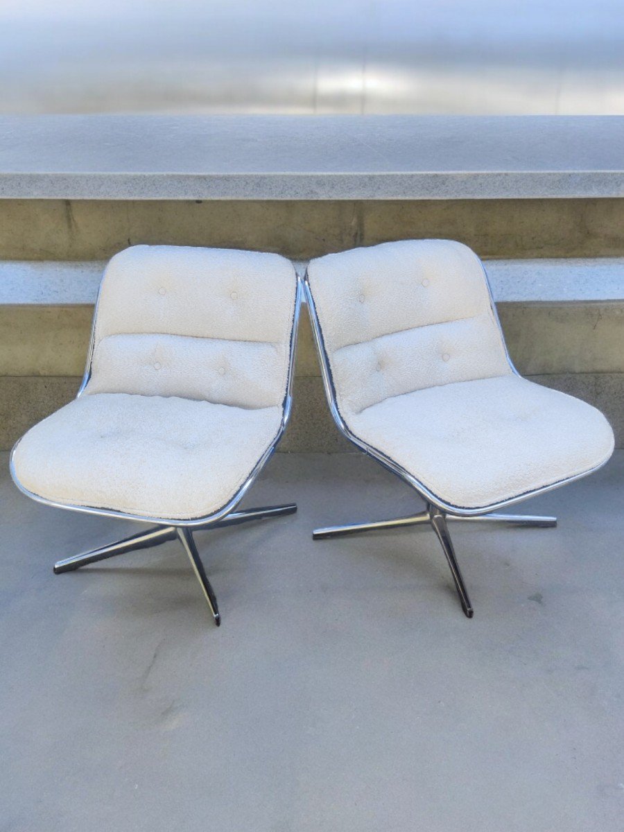 Paire De Fauteuils édition Knoll