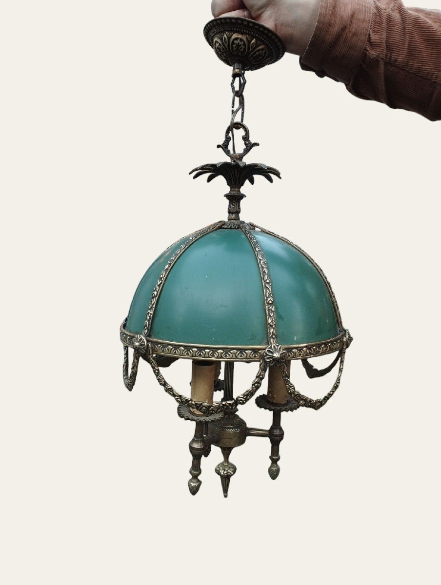 20th Century Hot Air Balloon Chandelier -photo-2