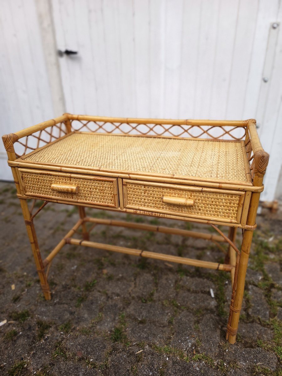 Rattan Dressing Table-photo-2