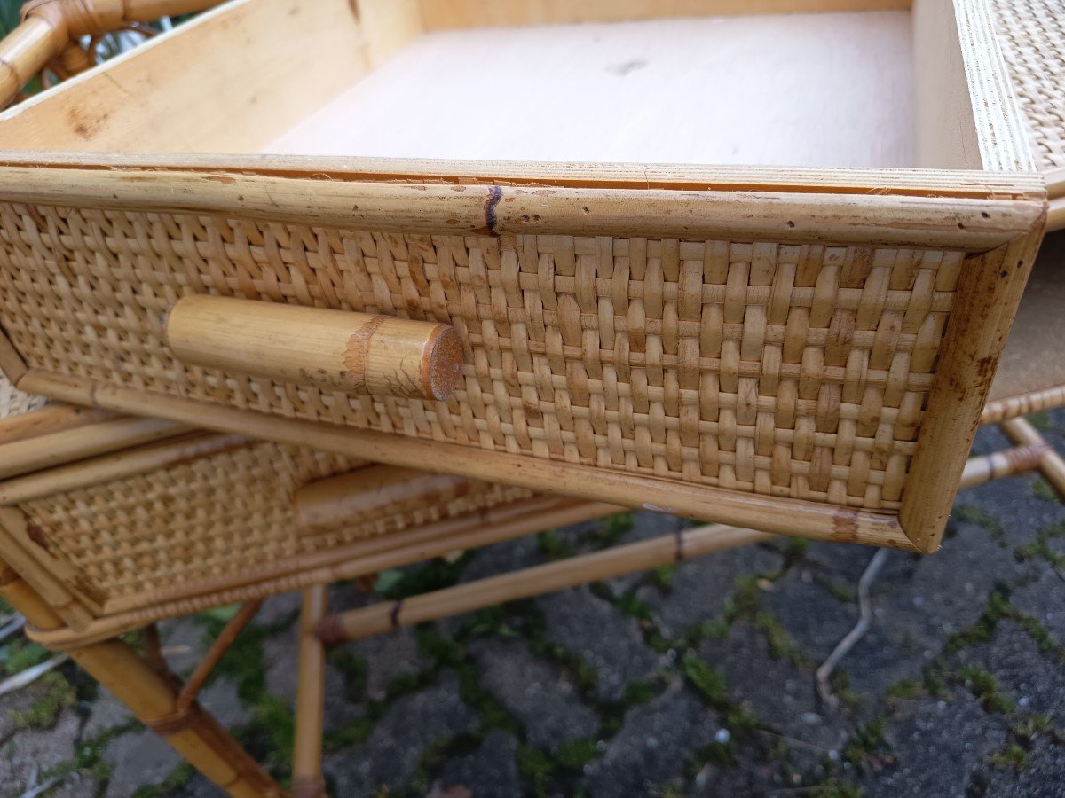 Rattan Dressing Table-photo-3