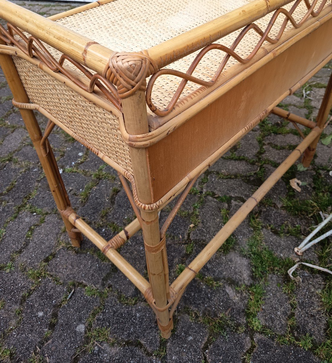 Rattan Dressing Table-photo-1