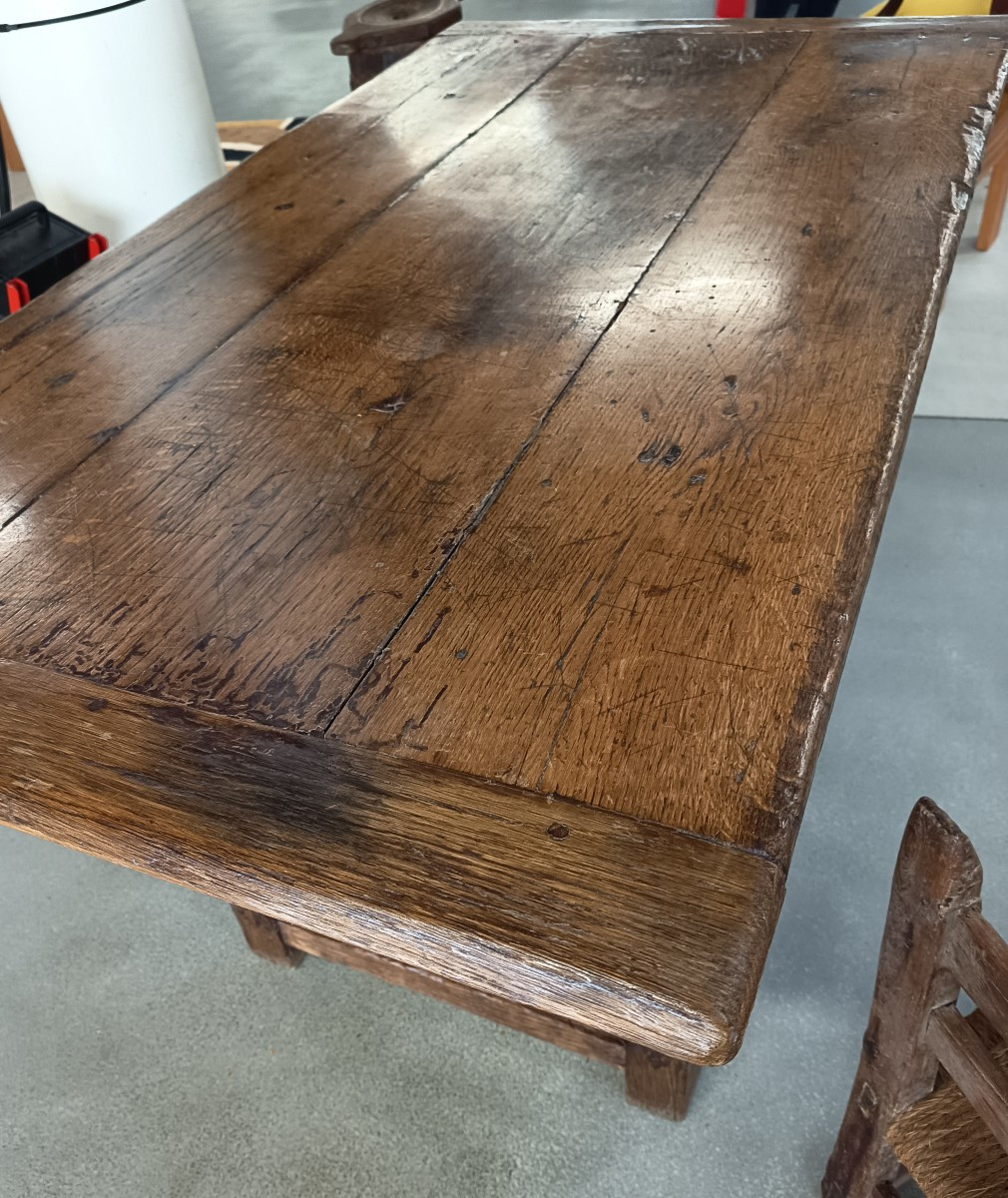 18th Century Panetière Table -photo-4