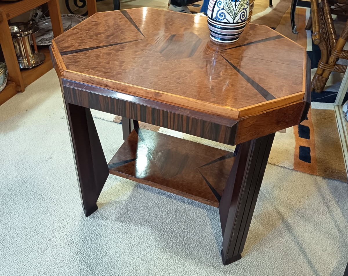 Art Deco Période Center Table-photo-3