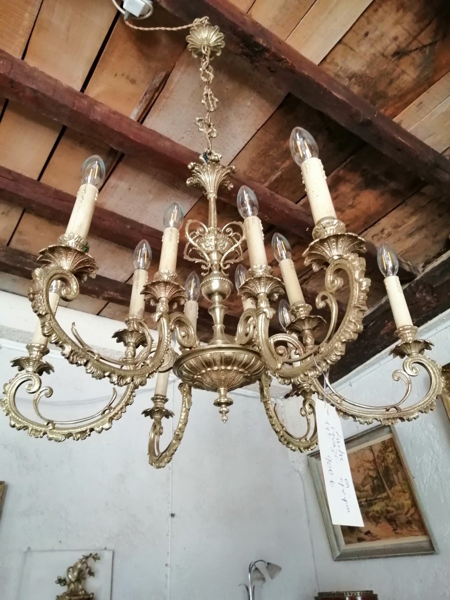 Bronze Chandelier