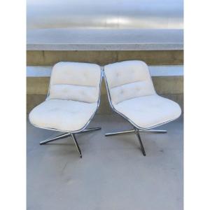 Paire De Fauteuils édition Knoll