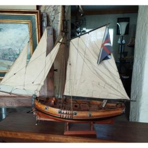 Maquette de  Bateau, voilier britannique Début 20ème 