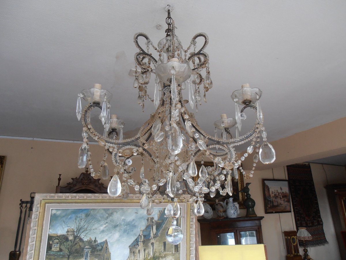 LUSTRE EN CRISTAL